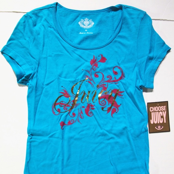Juicy Couture Tops - Juicy Couture open crew neck tunic size medium